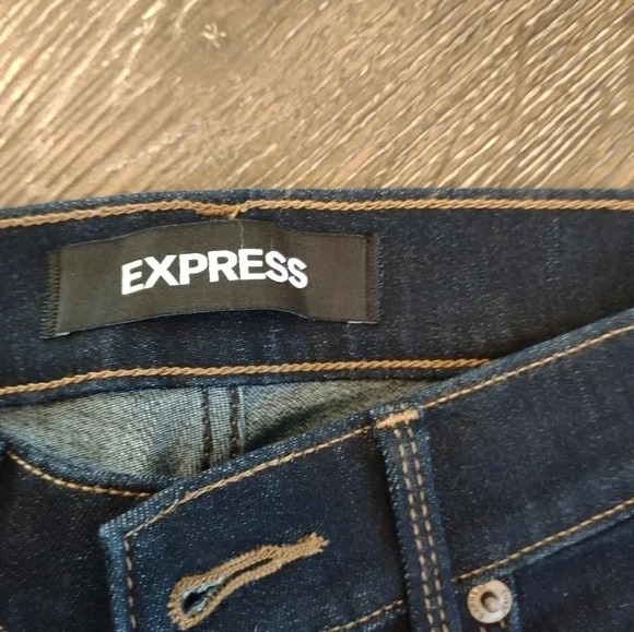 EXPRESS Skinny Mid-rise Women's Size 2P Y2K Streetwear Skater - Picture 6 of 7